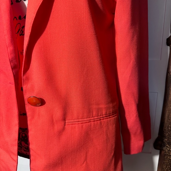 Petite Business Casual Red Blazer by Fundamental Things | Perfect Fit - Picture 2 of 6